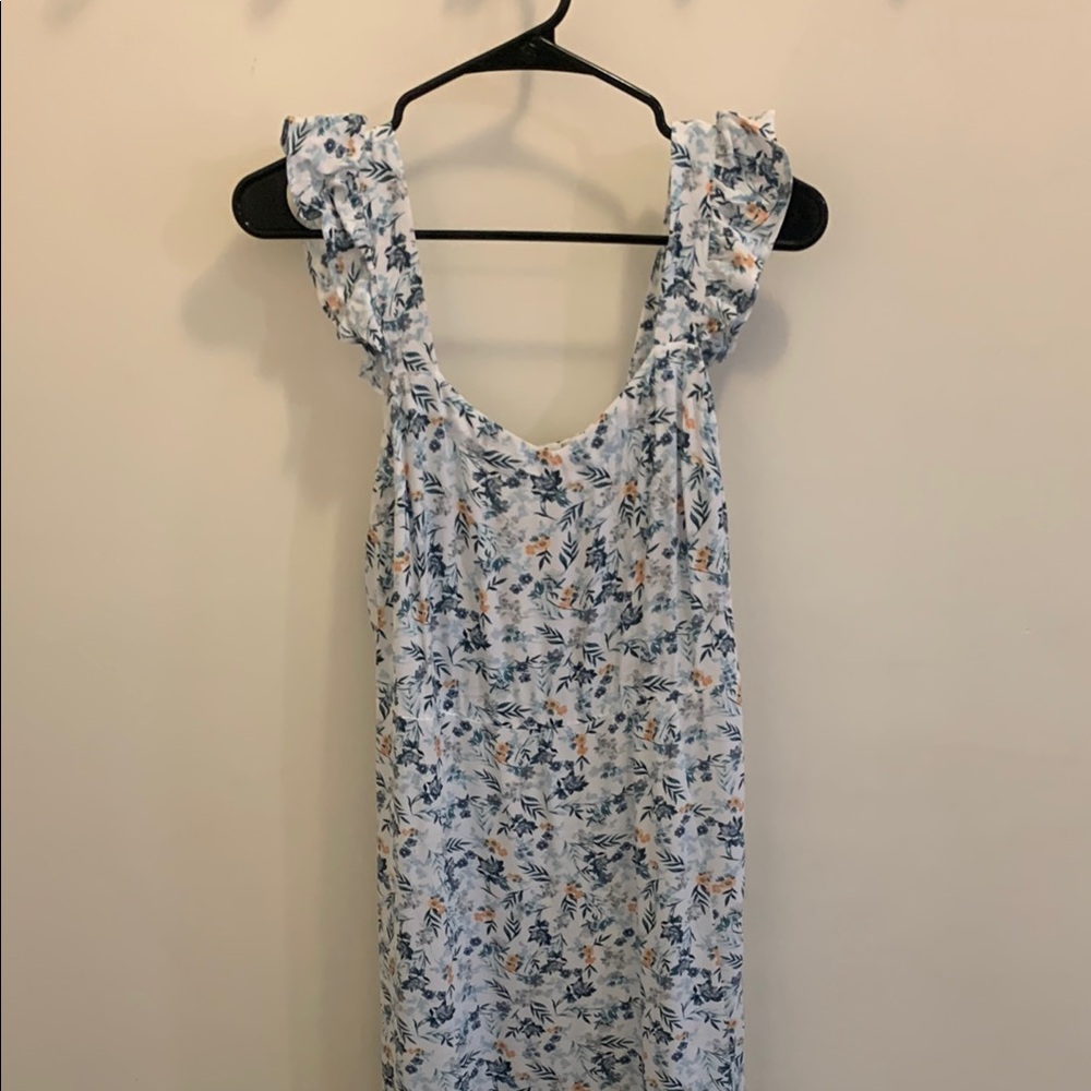 LOFT Floral Maxi Sundress